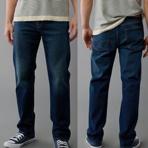American Eagle AirFlex Relaxed Straight Leg Jeans 38x30